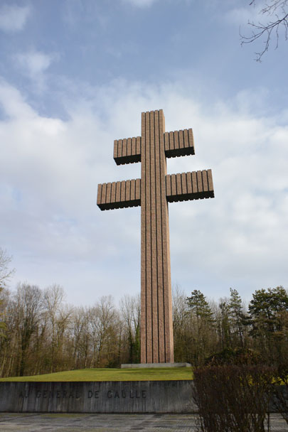 Croix de Lorraine, Mémorial Charles de Gaulle, Colombey les deux Eglise, Haute Marne