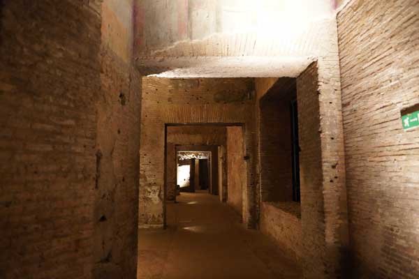 la visite du chantier de fouille de la Domus Aurea, Rome, Roma, archéologie, visite test, blog culture