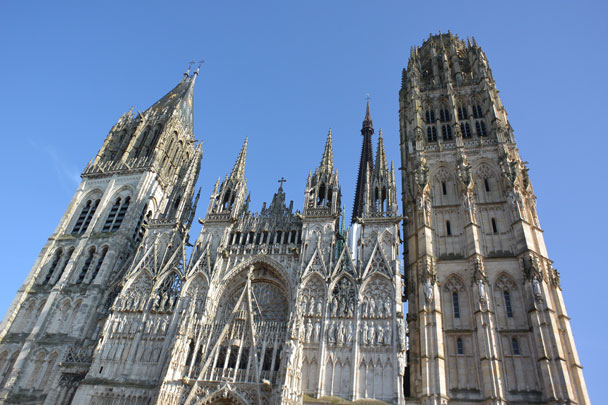 La cathédrale Notre-Dame, Rouen, Rouen médiéval, patrimoine, blog culture